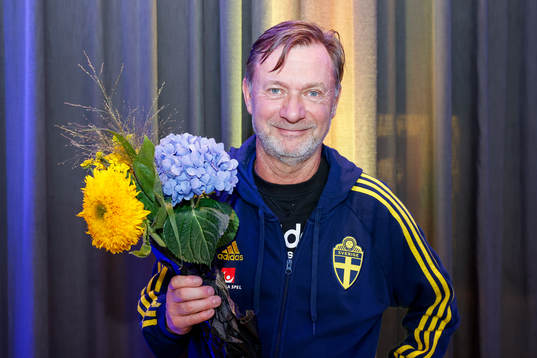 Head coach Peter Gerhardsson of Sweden