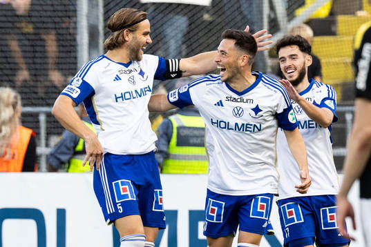 IFK Norrköpings Christoffer Nyman jublar
