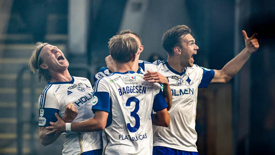 IFK Norrköpings Marcus Baggesen, Daniel Fritz Eid, Victor