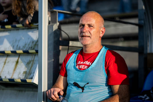 FC Rosengårds tränare Halda Kabil fotbollsmatchen i