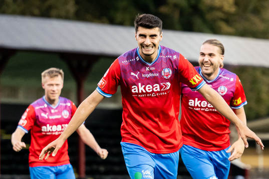 Helsingborgs Amar Muhsin jublar