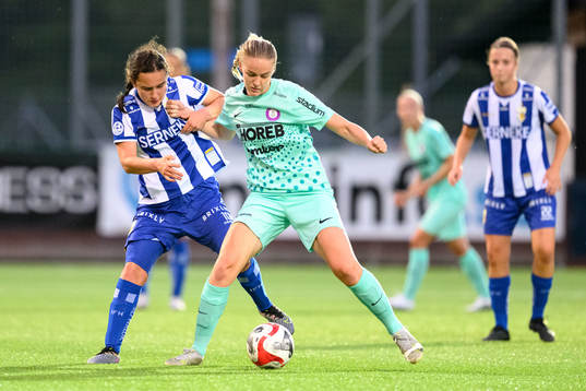 IFK Göteborgs Victoria Svanström och Jitexs Tindra