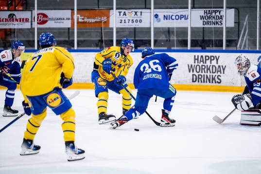 Joel Kant and Hugo Fransson of Sweden against Boris Zabka
