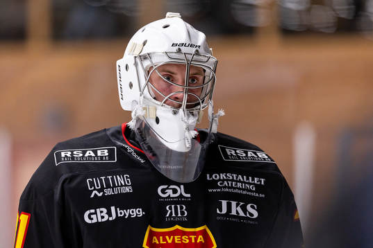 Alvestas målvakt Sebastian Ericsson