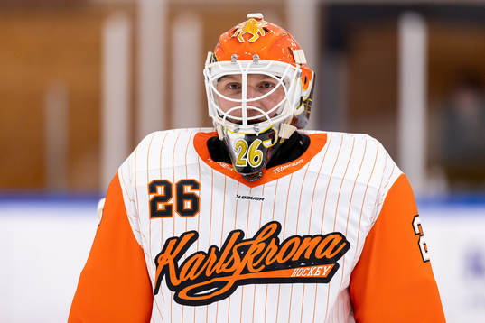 Karlskronas målvakt Viktor Kokman