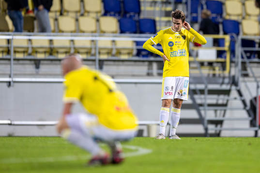 Falkenbergs Adam Eriksson deppar