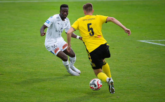 i matchen i Svenska Cupen mellan IFK Hässleholm och