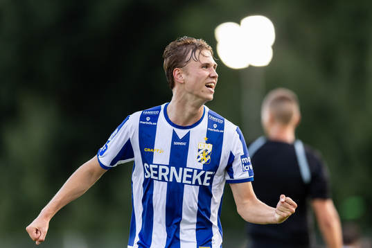 IFK Göteborgs Vilmer Tyrén jublar