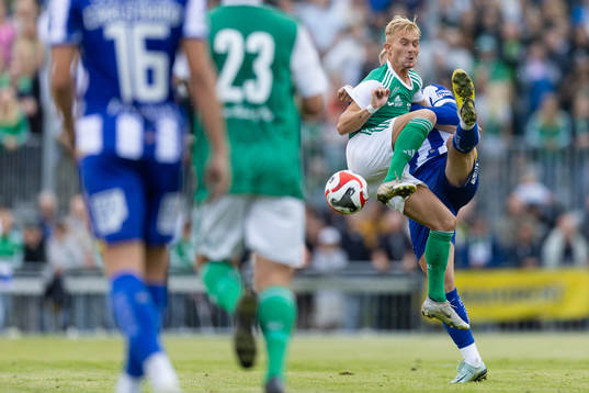 IK Zeniths Marcus Bärkroth och IFK Göteborgs Oscar Wendt
