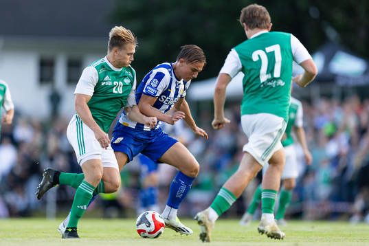 IK Zeniths Victor Mannerstråle och IFK Göteborgs Linus