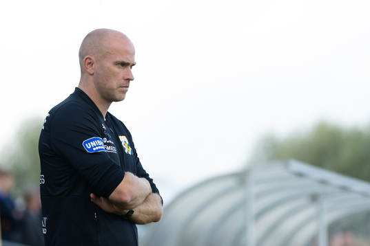 IFK Göteborgs tränare Jens Berthel Askou innan