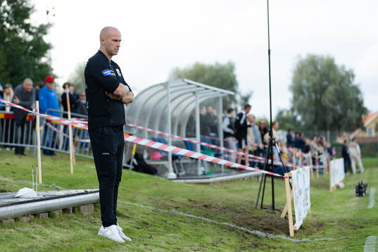 IFK Göteborgs tränare Jens Berthel Askou innan