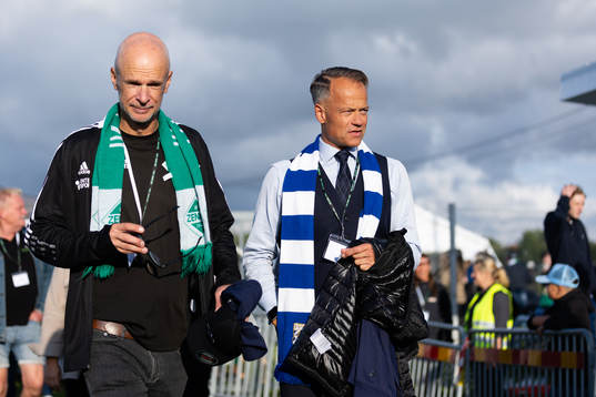 IFK Göteborgs ordförande Richard Berkling innan