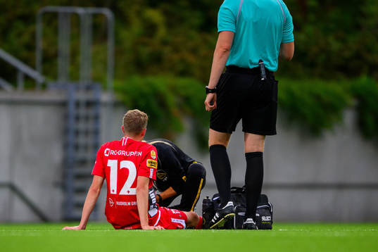 Elfsborgs Alexander Bernhardsson får vård