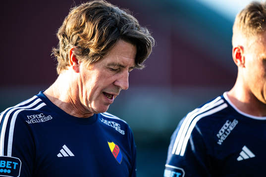 Djurgårdens tränare Thomas Lagerlöf