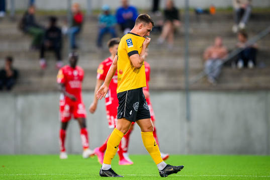 Lunds BKs Kalle Larsson deppar