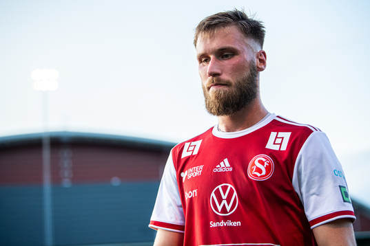 Sandvikens IFs Kasper Harletun deppar