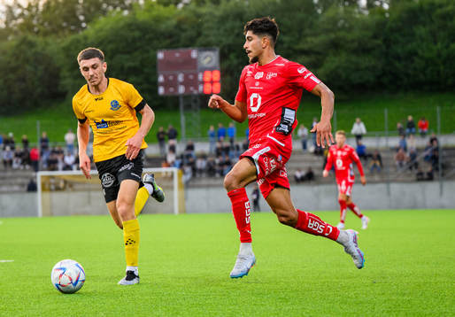 Elfsborgs Ahmed Qasem och Lunds BKs Rijad Efendic