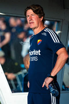 Djurgårdens tränare Thomas Lagerlöf
