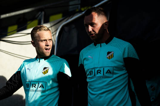 Tomas Olai Totland and Even Hovland of Häcken