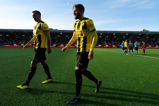 Even Hovland and Simon Sandberg of Häcken