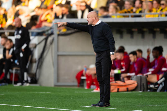 Head coach Per-Mathias Høgmo of Häcken