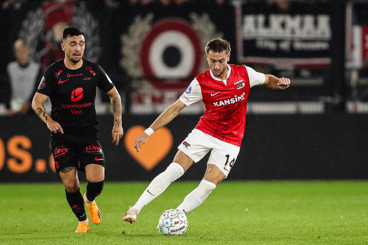 Fotboll, Europa Conference League, Play-off, AZ Alkmaar -