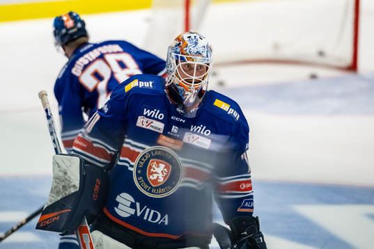 Växjös målvakt Adam Åhman
