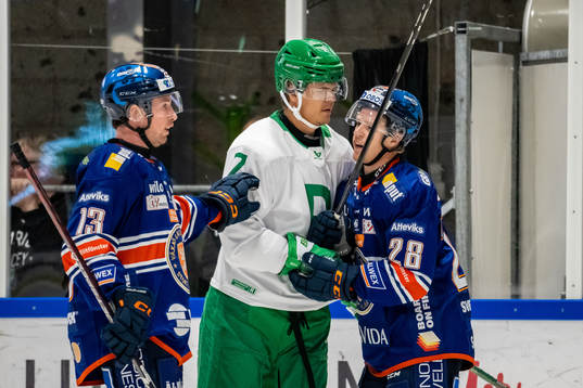 Växjös Dylan McLaughlin och Hugo Gustafsson