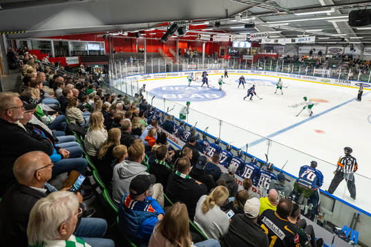 Vy över kristiansstad isahall