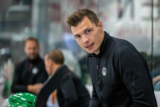 Rögles assisterande tränare Max Bohlin