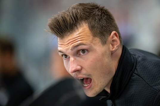Rögles assisterande tränare Max Bohlin