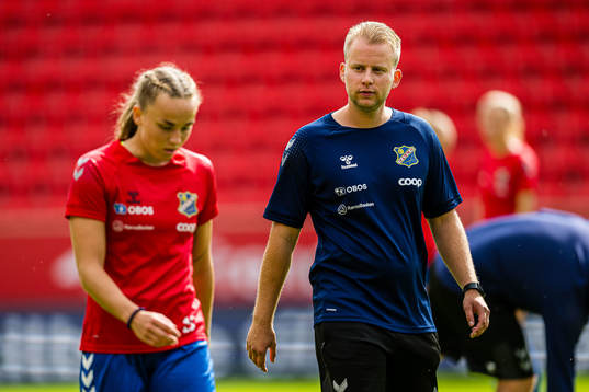 Oddbjørn Sindland, head coach of Lyn