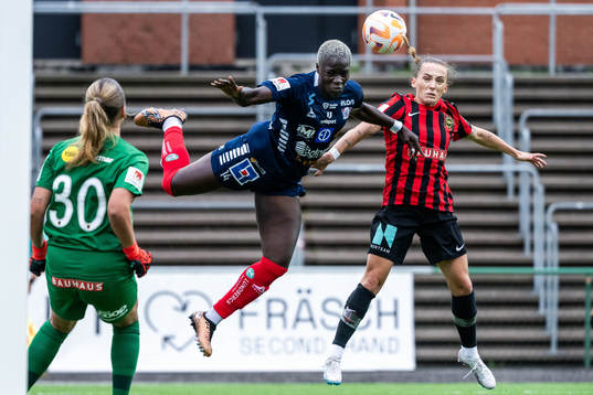 Linköpings Michaela Abam och Brommapojkarnas Filippa