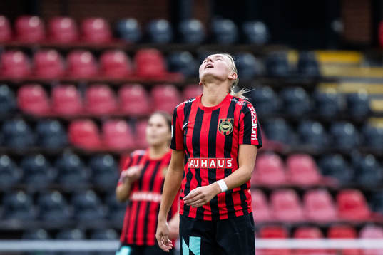 Brommapojkarnas Ellen Toivio deppar