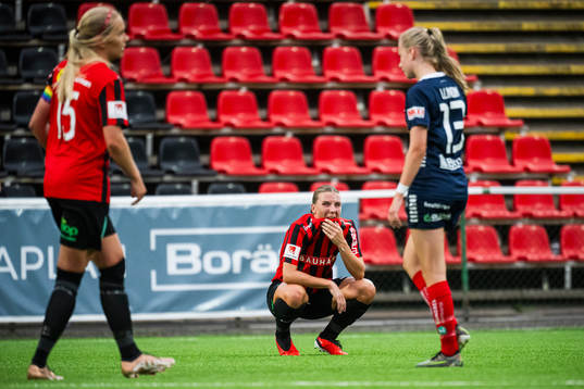 Brommapojkarnas Frida Thörnqvist deppar