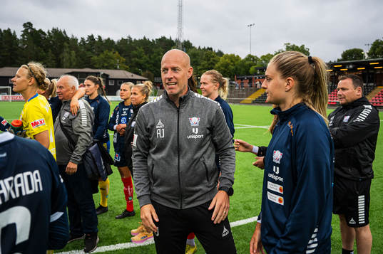 Linköpings tränare Anders Jacobson