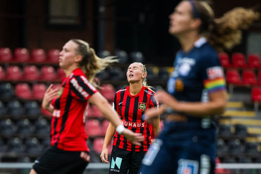 Brommapojkarnas Ellen Toivio deppar