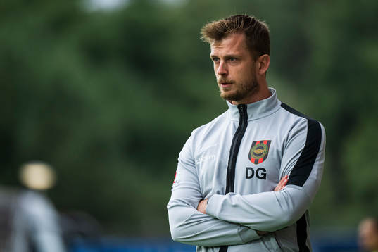Brommapojkarnas tränare Daniel Gunnars