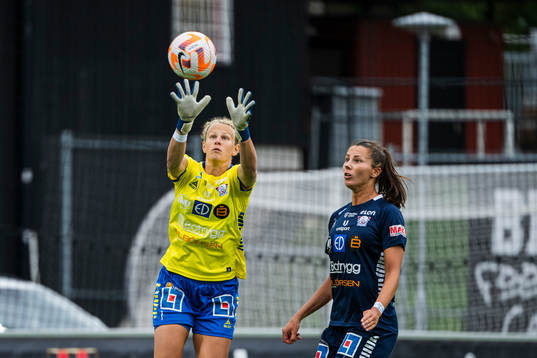 Linköpings målvakt Cajsa Andersson
