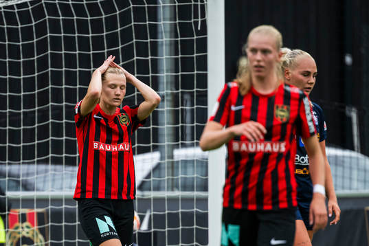 Brommapojkarnas Ellen Toivio deppar