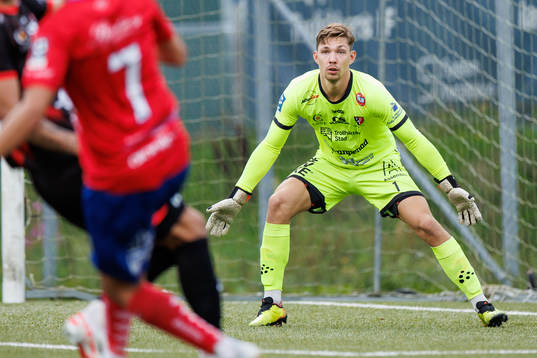 Trollhättans målvakt Julius Lindgren