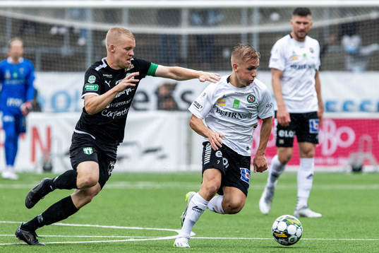 Västerås SKs Simon Johansson och Örebros David Seger