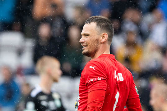 Västerås SKs målvakt Anton Fagerström