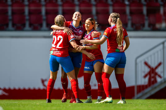 Helsingborgs Sanna Nilsson jublar