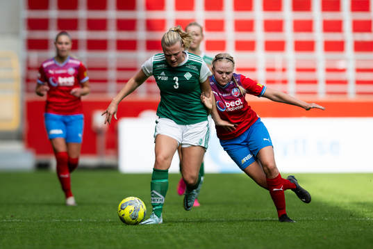 IK Zeniths Lisa Millard Javette och Helsingborgs Agnes