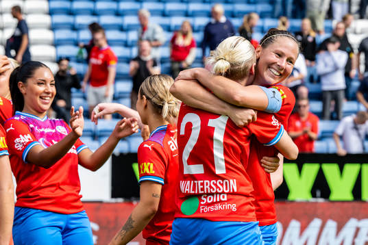 Helsingborgs Josefine Wiksell jublar