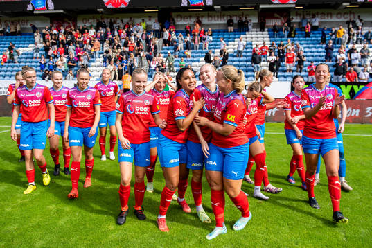 Helsingborgs spelarna jublar
