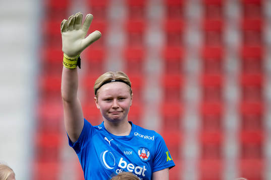 Helsingborgs målvakt Hannah Tegestål