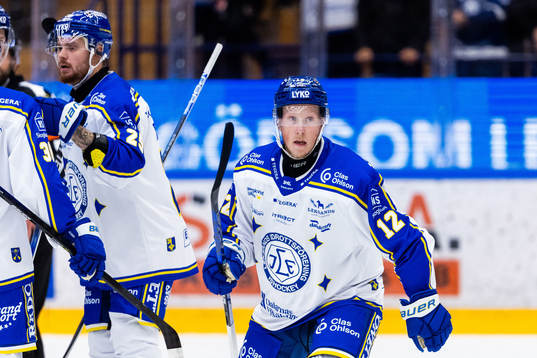 Leksands Kalle Östman jublar